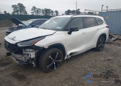2021 Toyota Highlander Xse from USA, damaged, VIN 5TDLZRBH7MS134999